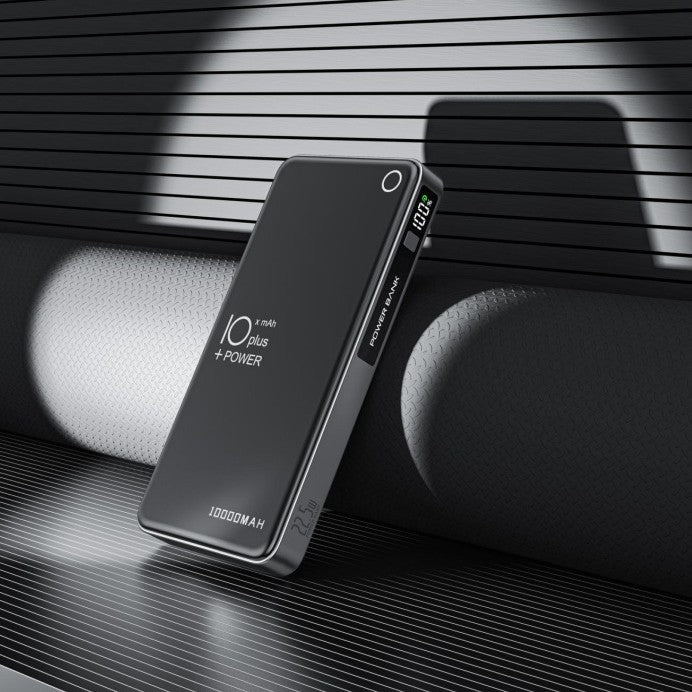Portable power bank with intelligent LCD display and fast charging function Bowlift