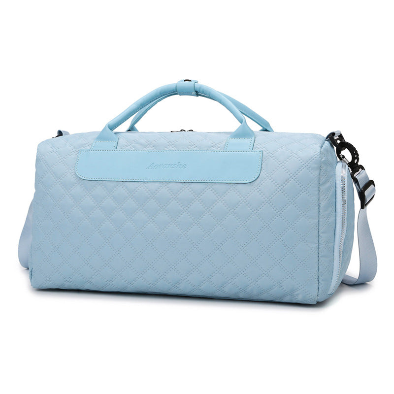 Quilted Travel Duffel Bag Bowlift