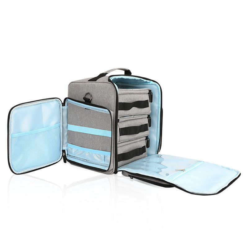 Multi-Compartment Insulated Travel Cool Bag Bowlift