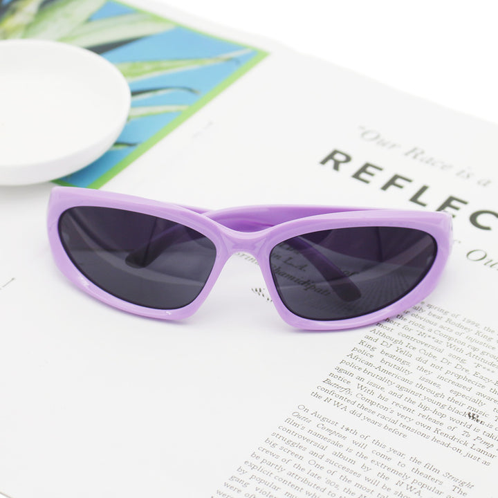 Women’s sporty sunglasses with high-quality UV protection material Bowlift