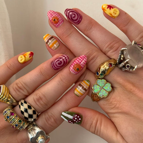 Creative Nail Art with Unique Designs Bowlift