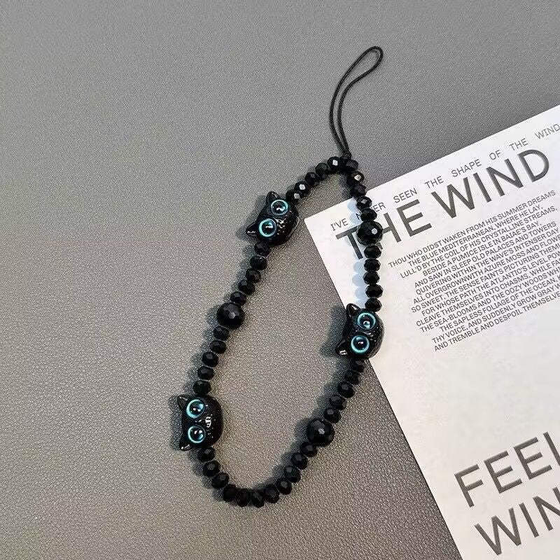 Cat-Themed Beaded Bracelet Bowlift