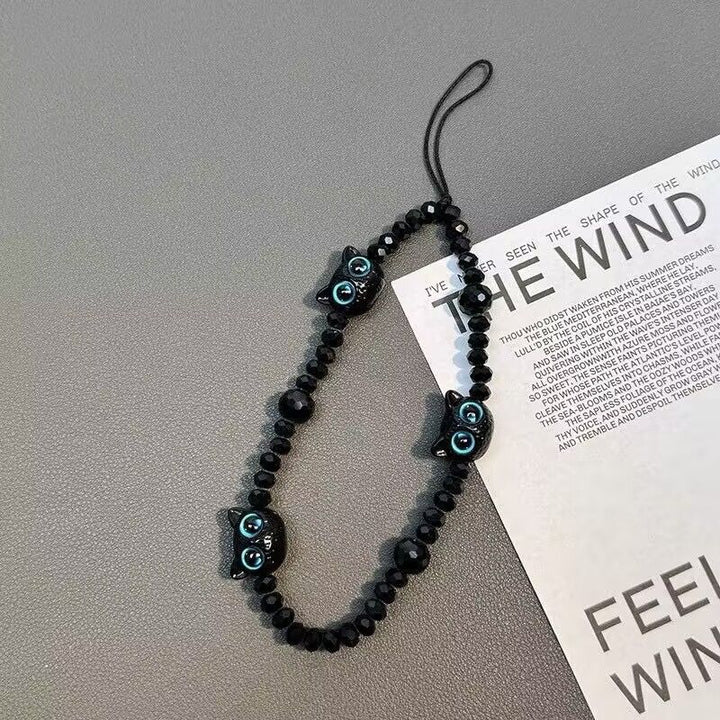 Cat-Themed Beaded Bracelet Bowlift
