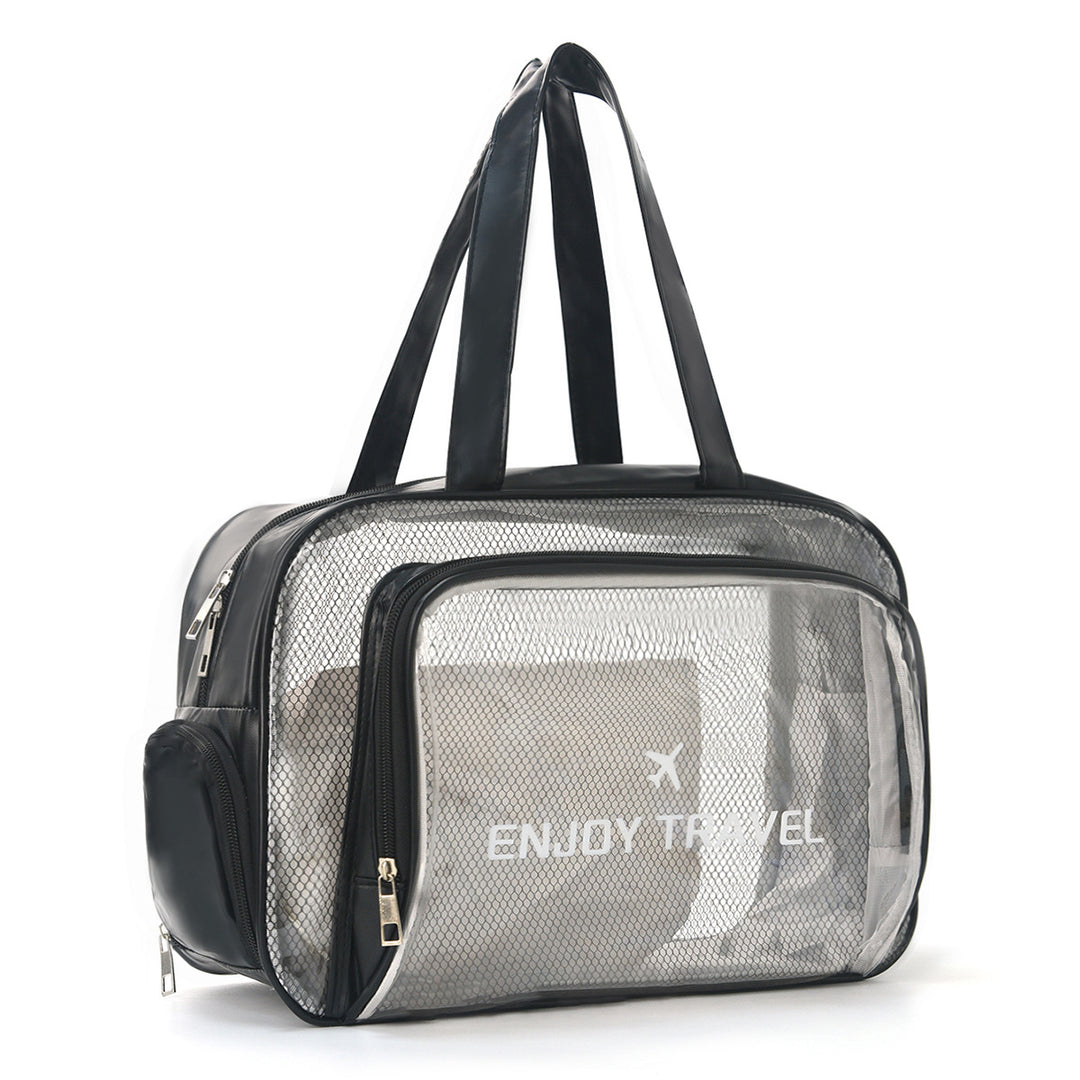 Transparent Travel Bag with Versatile Compartments Bowlift