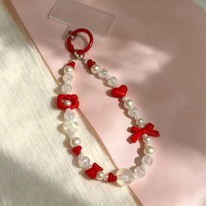 Charming Beaded Statet Necklace Bowlift