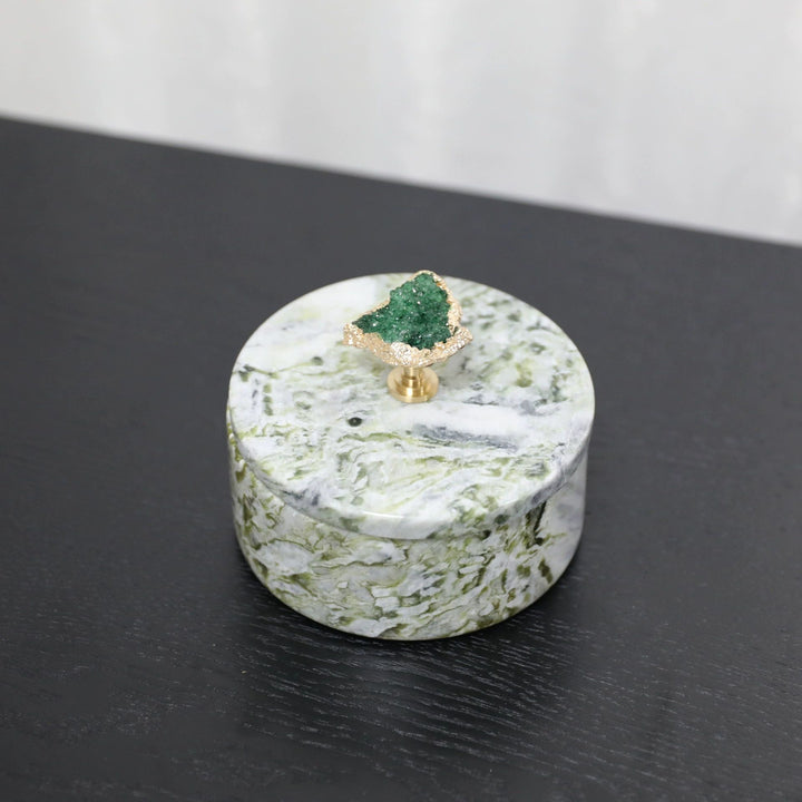 Decorative Stone Jewelry Box