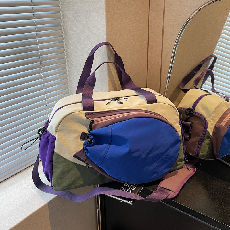 Versatile Multi-Compartment Travel Duffle Bag Bowlift