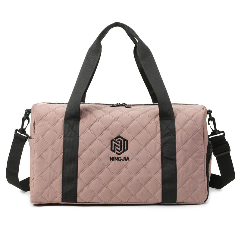 Stylish Quilted Sports Duffle Bag