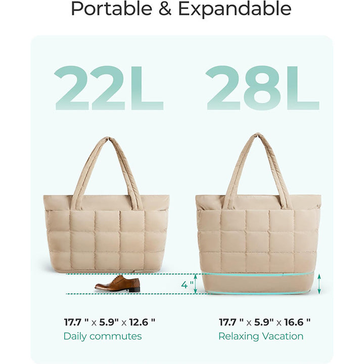 Padded tote bag Bowlift