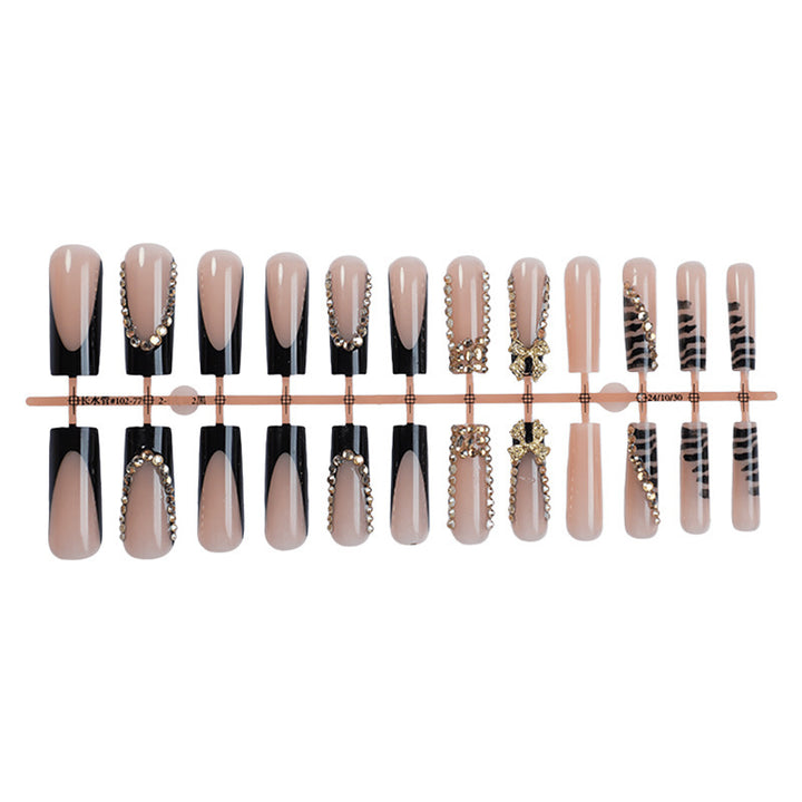 Artificial Nail Set with Glamorous Decorations Bowlift