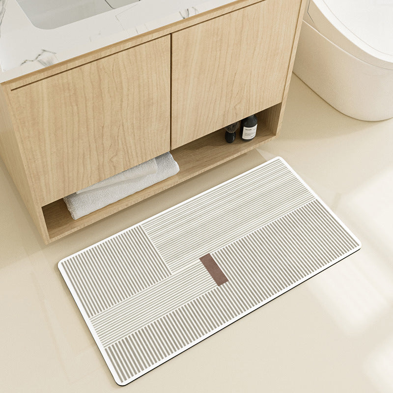 Geometric Abstract Bath Mat Bowlift