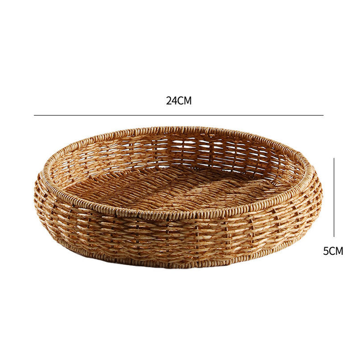 Handwoven Decorative Serving Tray Bowlift 1783754312