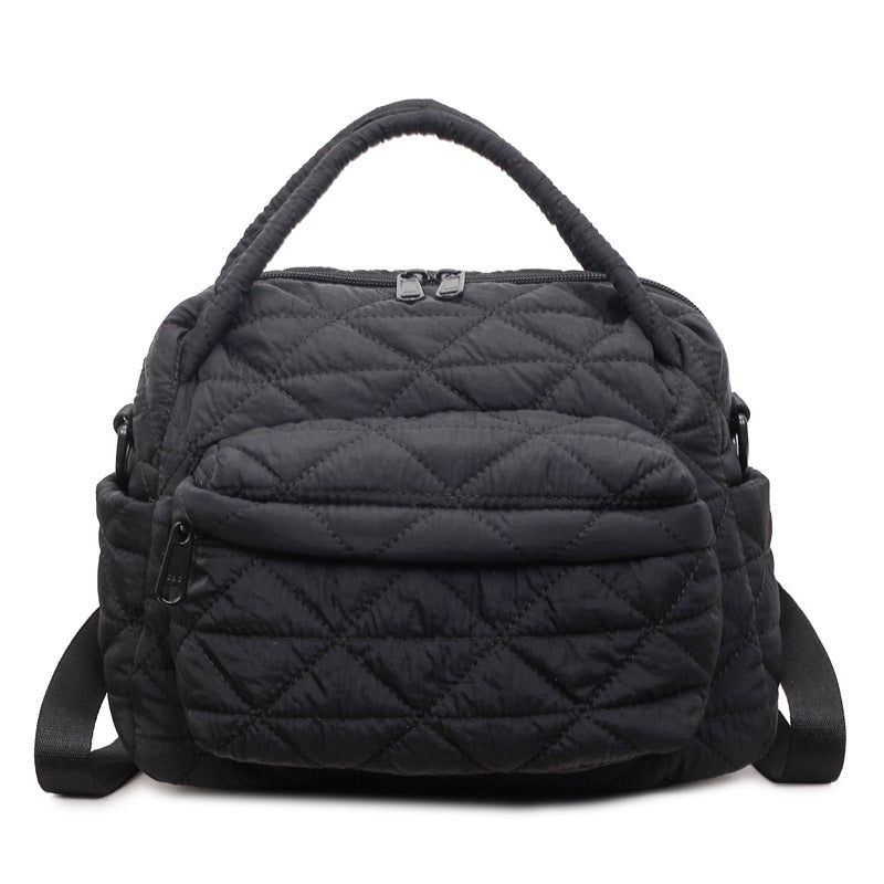 Quilted Multi-Pocket Travel Bag Bowlift