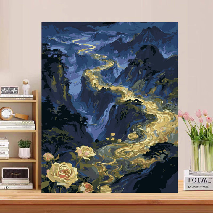 Majestic Landscape Canvas Art Print Bowlift