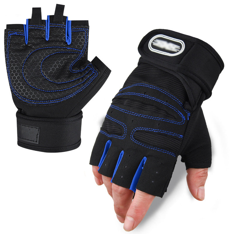 Men's training gloves with ergonomic gel padding Bowlift