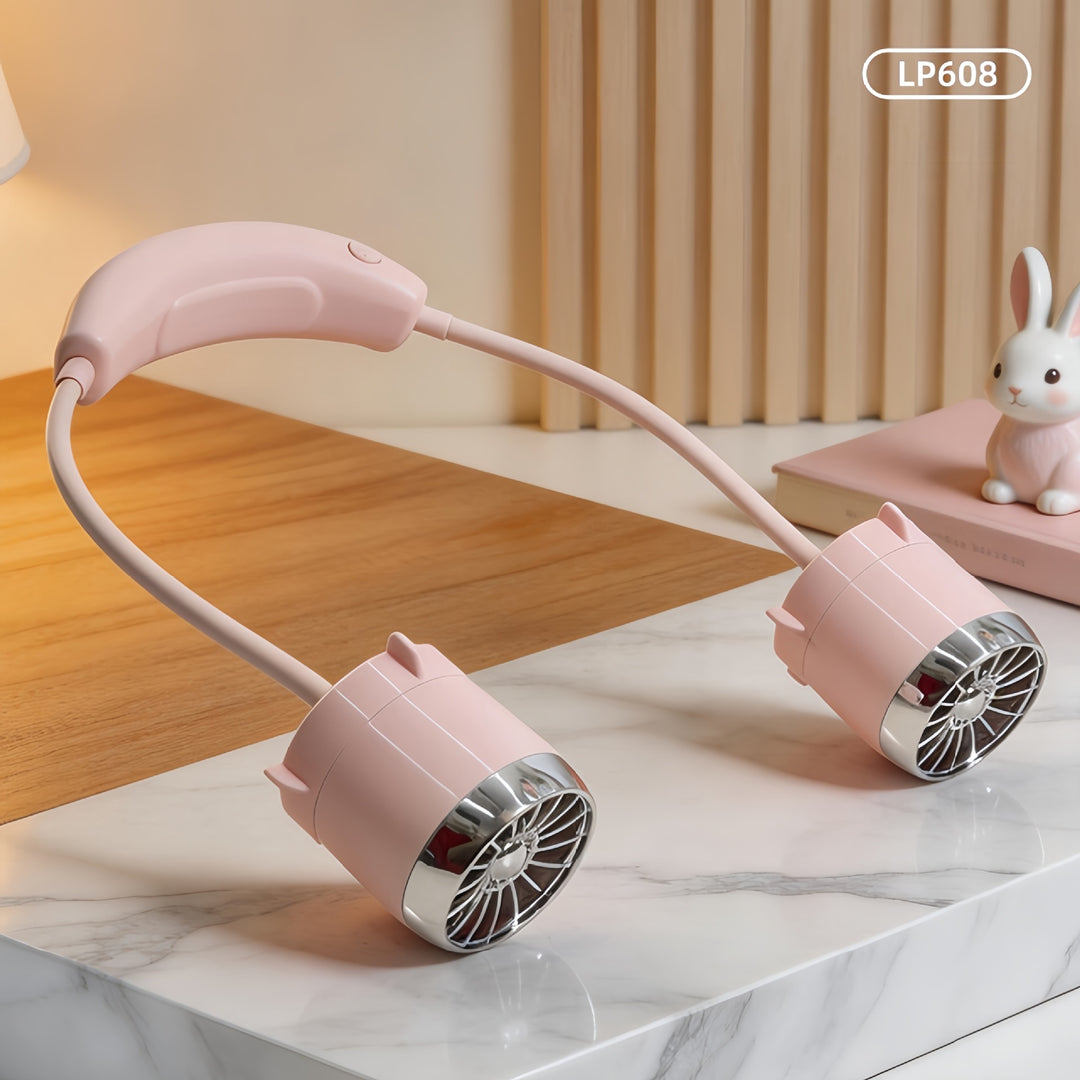 Women Flexible Neck Fan Bowlift