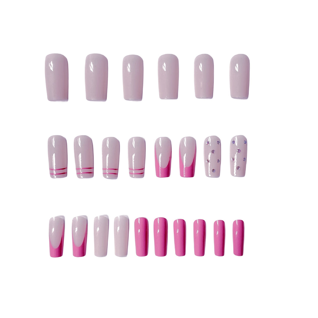Decorative Rhinestone Nail Art Bowlift