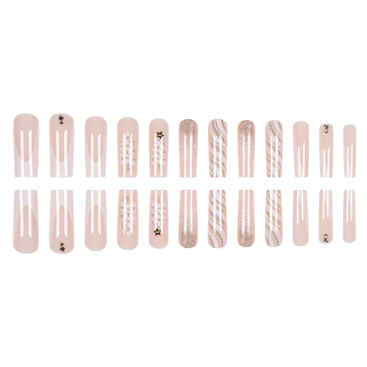 Holiday-Themed Nail Art Extensions Bowlift