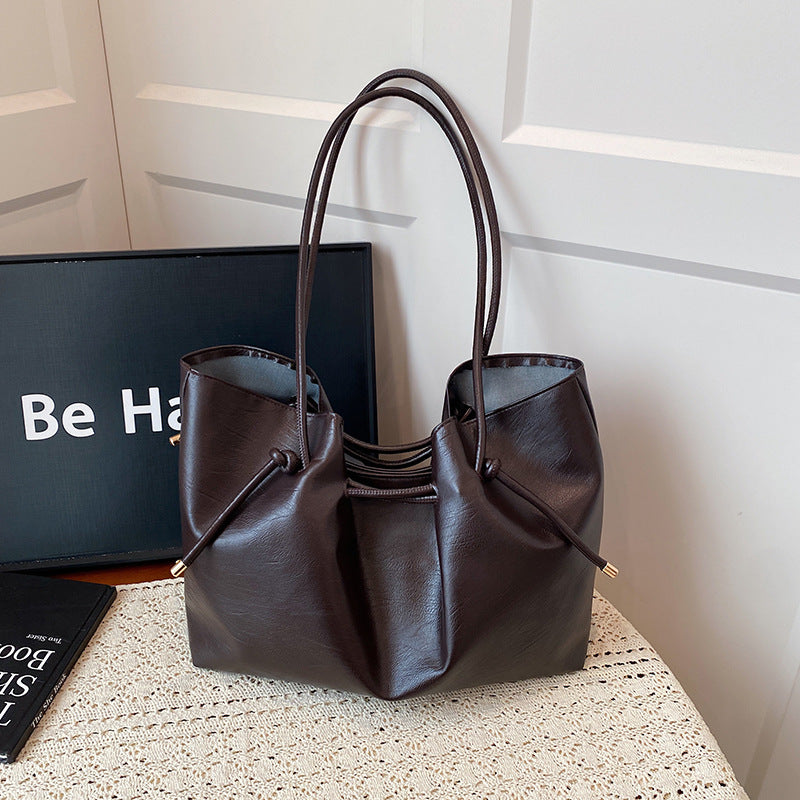 Stylish Soft Leather Tote
