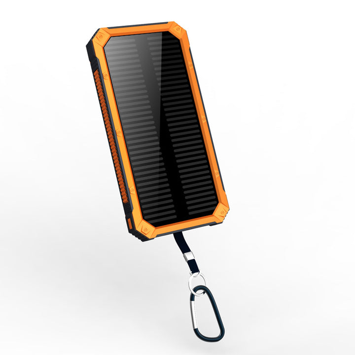 Portable Solar Power Bank with Fast Charging Function and Wireless Charging Adapter Bowlift