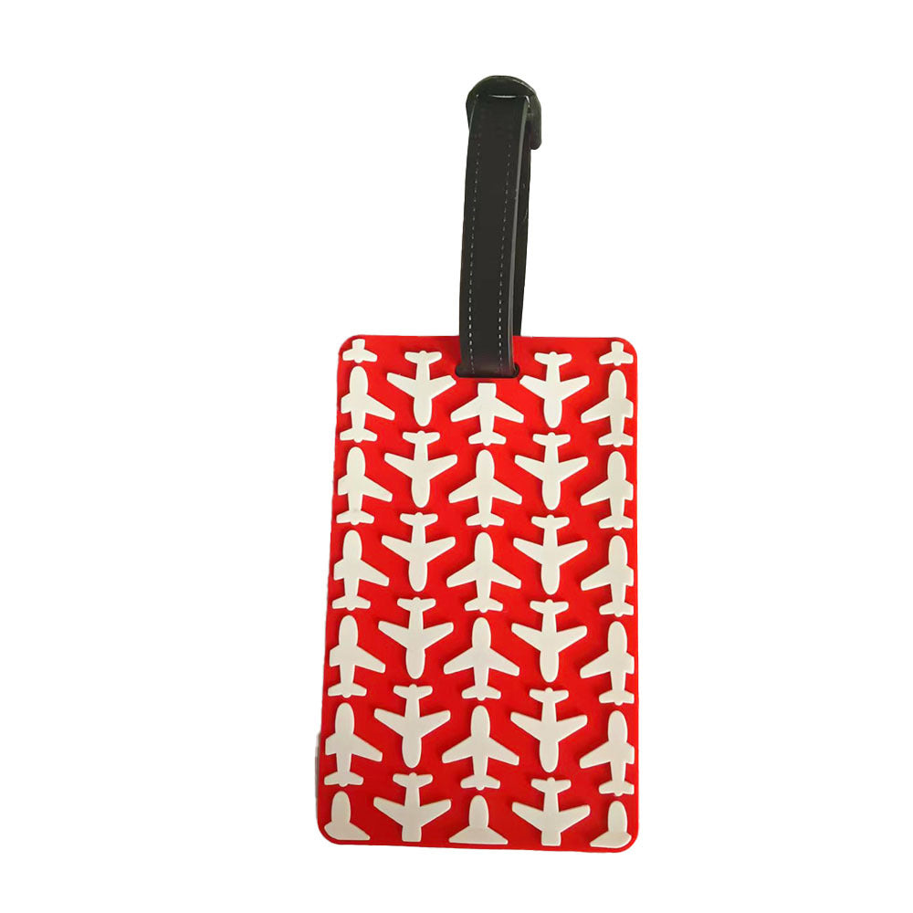 Unisex Luggage Tag with Creative Airplane Pattern Bowlift