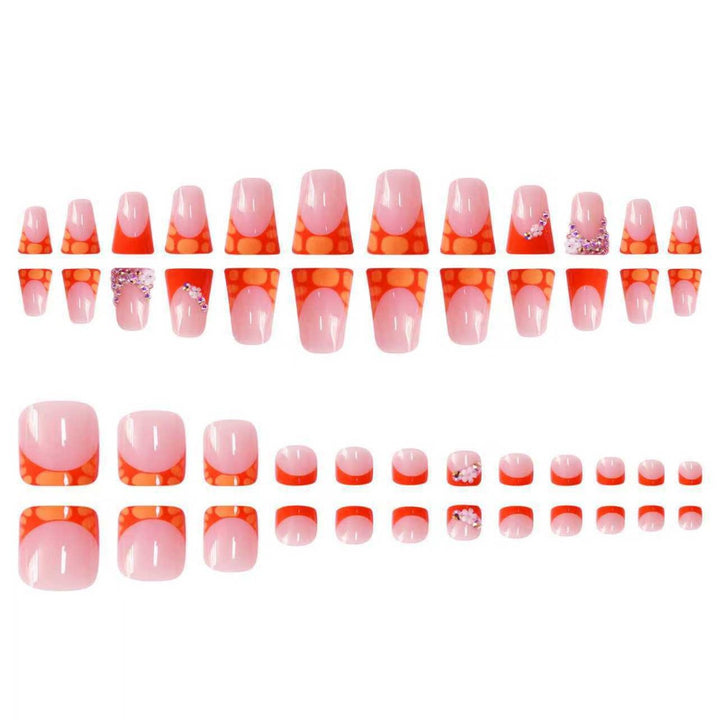 Luxe Decorative Press-On Nail Extensions Bowlift