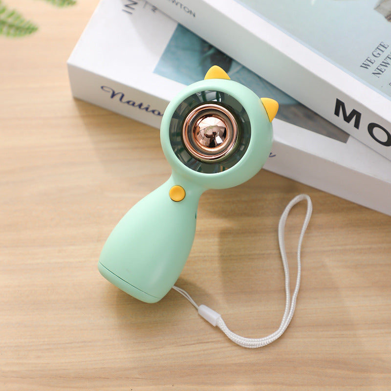 Mini Portable Animal-Themed Handheld Fan Bowlift