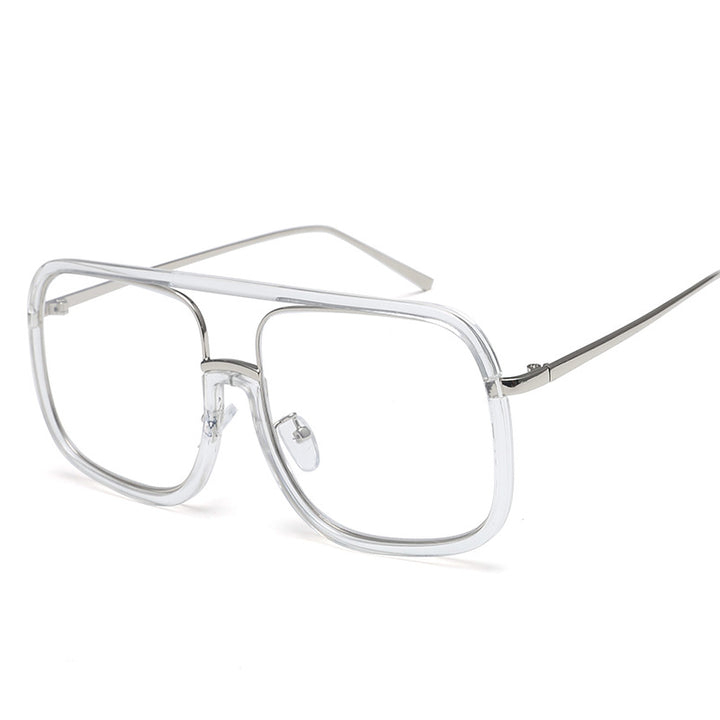Women’s Fashion Glasses Frame with Oversized Rectangle Design Bowlift
