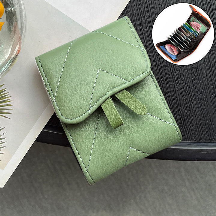 Chic Quilted Card Holder Bowlift