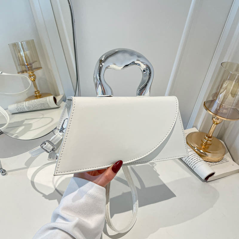 WoChic Patent Leather Handheld Purse Bowlift