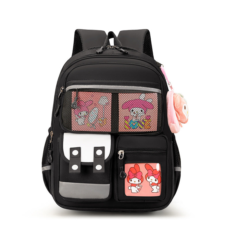 Backpack with Playful Design and Versatile Pockets Bowlift