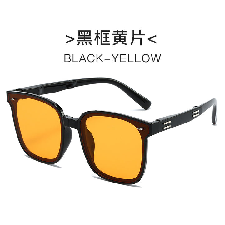 Ladies elegant square sunglasses with stylish tortoiseshell pattern and UV protection Bowlift