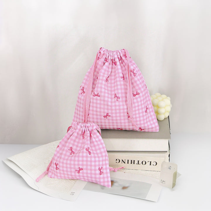 Sweet and Practical Fabric Bag Bowlift
