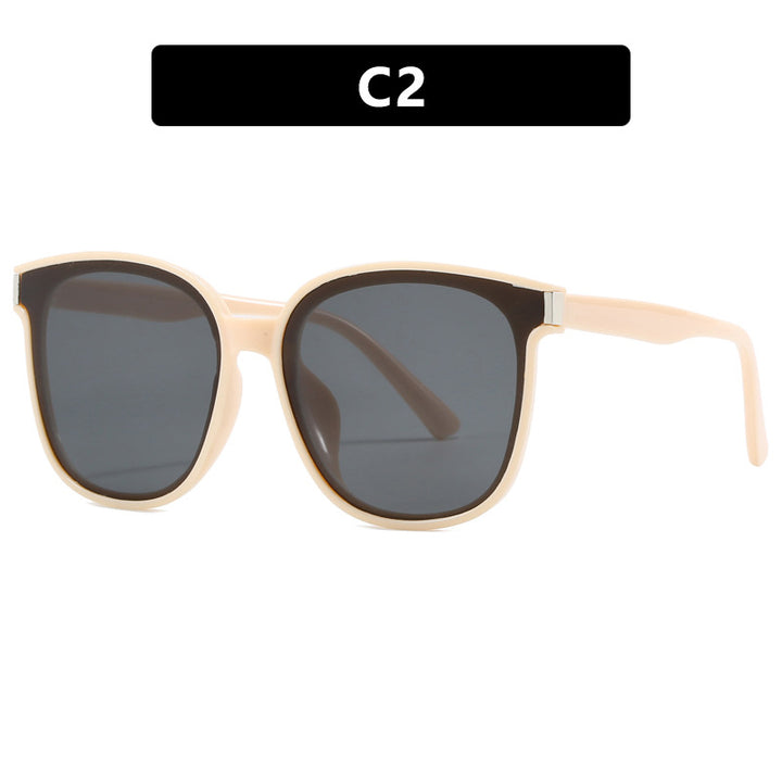 Women's stylish sunglasses with high-quality, transparent plastic frame Bowlift