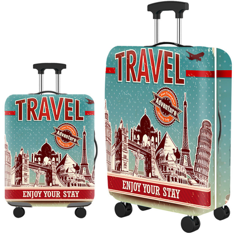 Artistic Travel Hard Shell Suitcase Bowlift