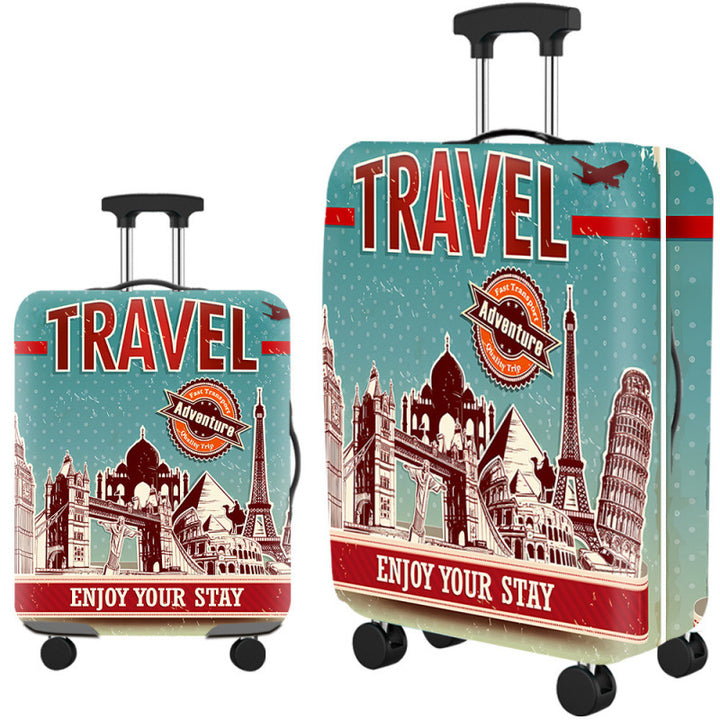 Artistic Travel Hard Shell Suitcase Bowlift