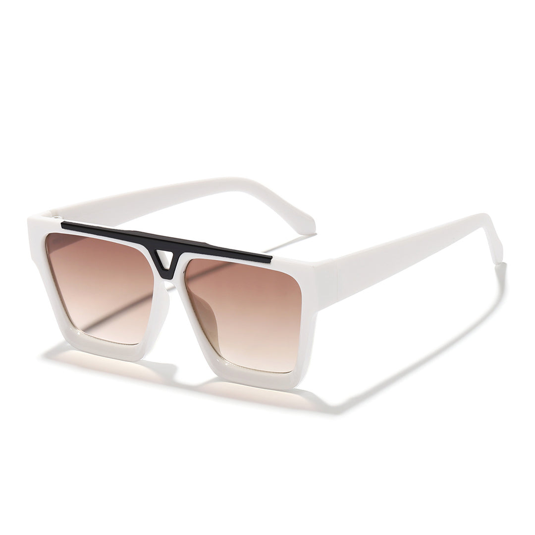 Women trendy sunglasses with minimalist frame Bowlift