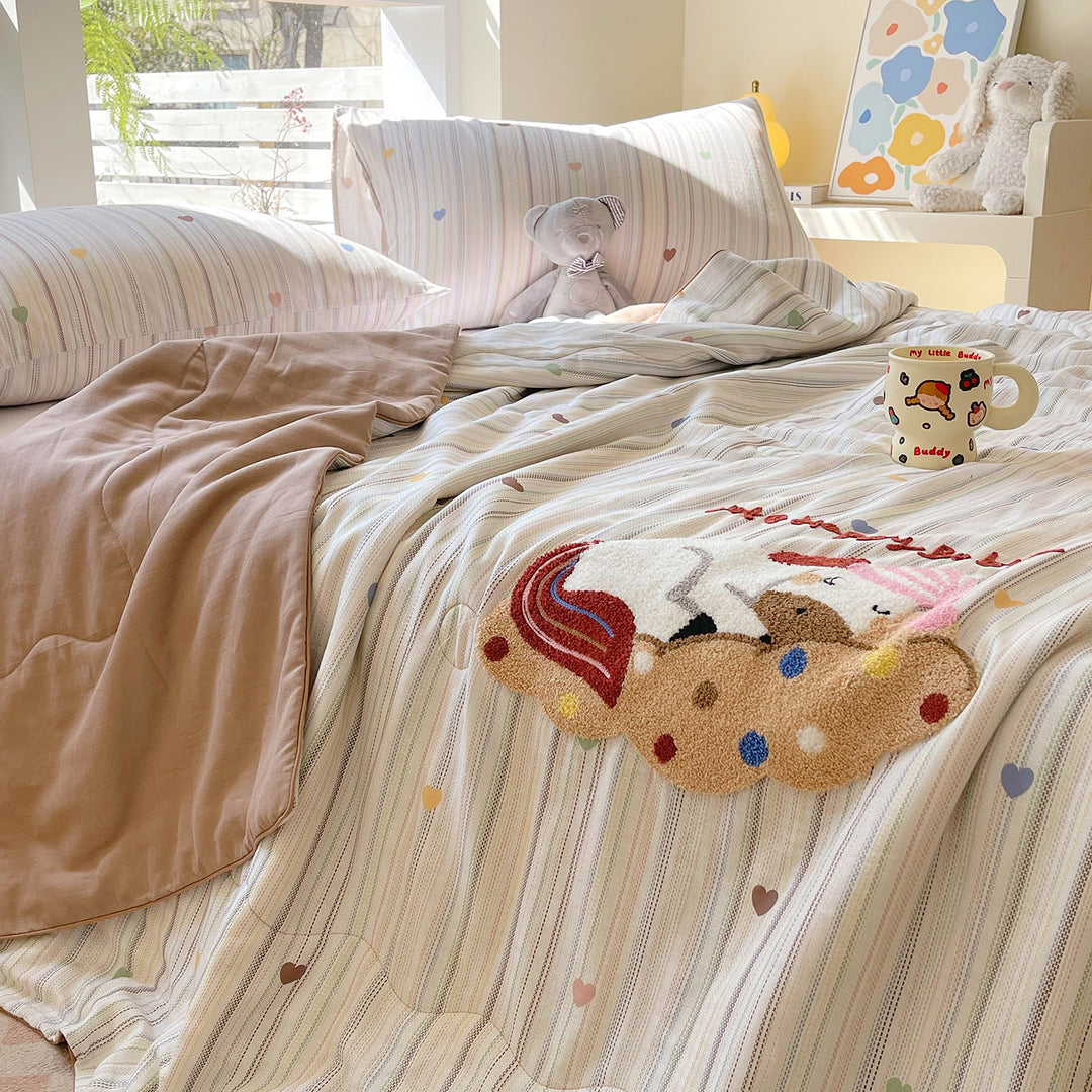 Women's cuddly blanket with cute bear design Bowlift