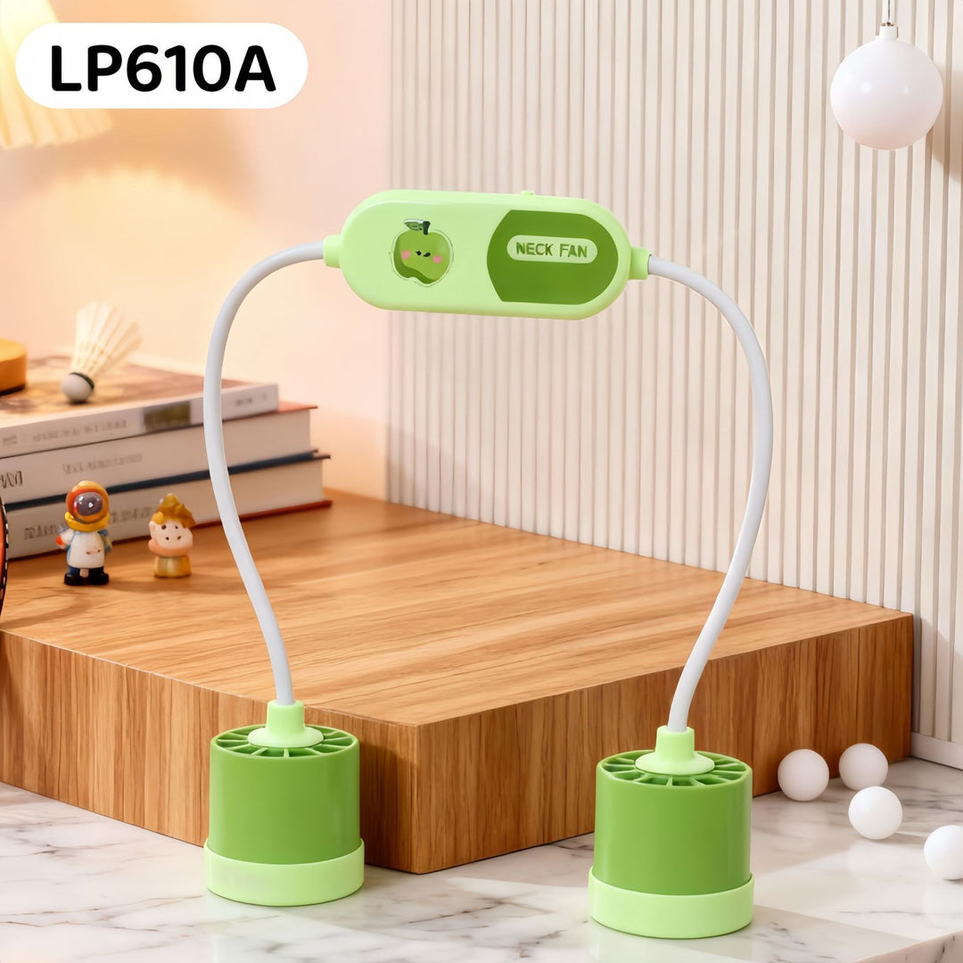 Women Portable Neck Fan with Flexible Design and Powerful Air Circulation Bowlift