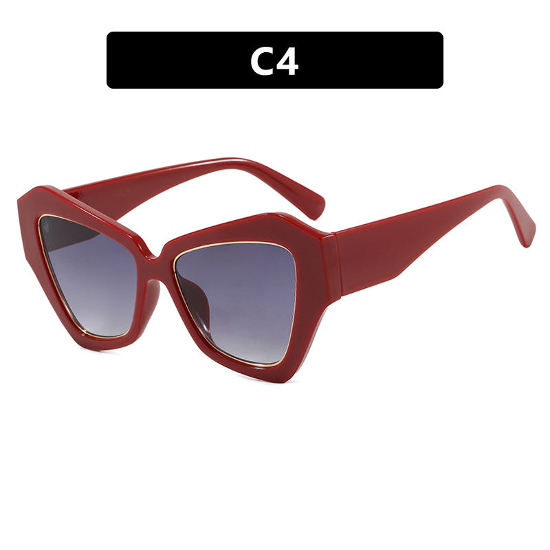 Women's trendy Cat-Eye sunglasses with elegant frame and UV protection Bowlift