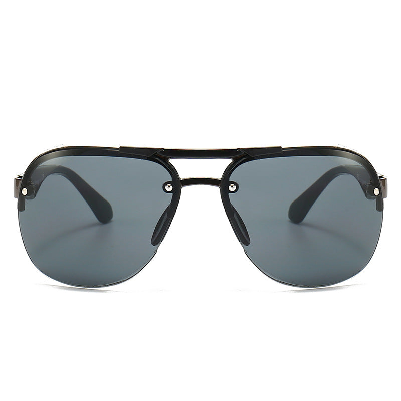 Men's Sporty Sunglasses with Modern Frame Bowlift