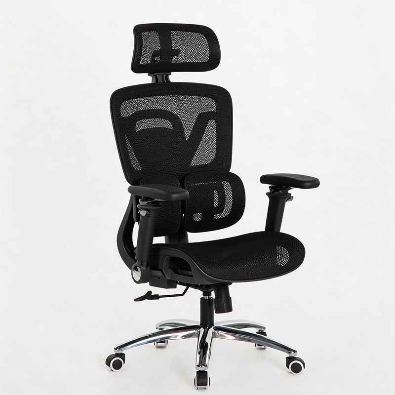 High-Back Ergonomic Office Chair Bowlift