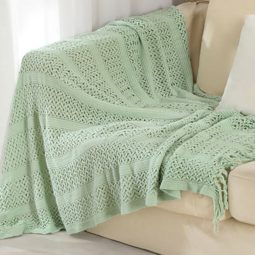 Cozy Knit Throw Blanket