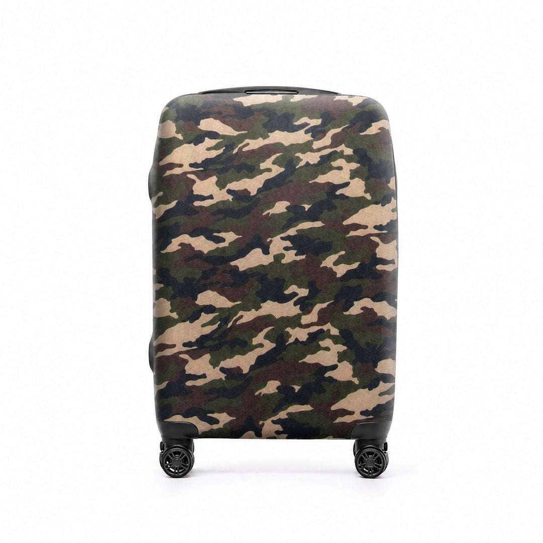 Camouflage Patterned Hard Shell Luggage Bowlift