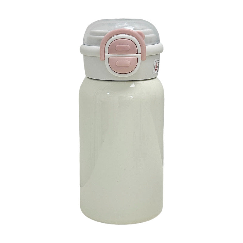 Ladies multifunctional drinking bottle with creative silicone elements Bowlift
