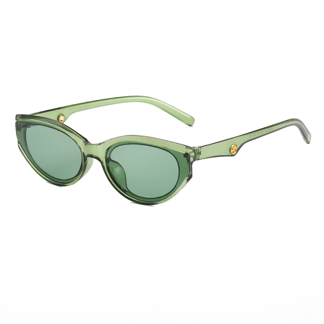 Women's Cat-Eye Sunglasses with Transparent, Modern Design Bowlift