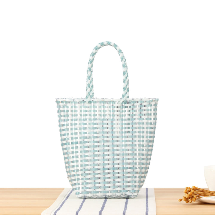 Basket bag with fashionable mesh design Bowlift