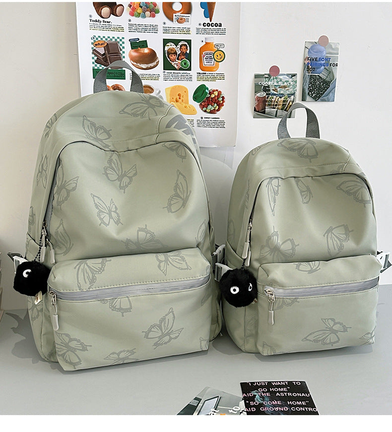 Stylish Butterfly Patterned Backpack