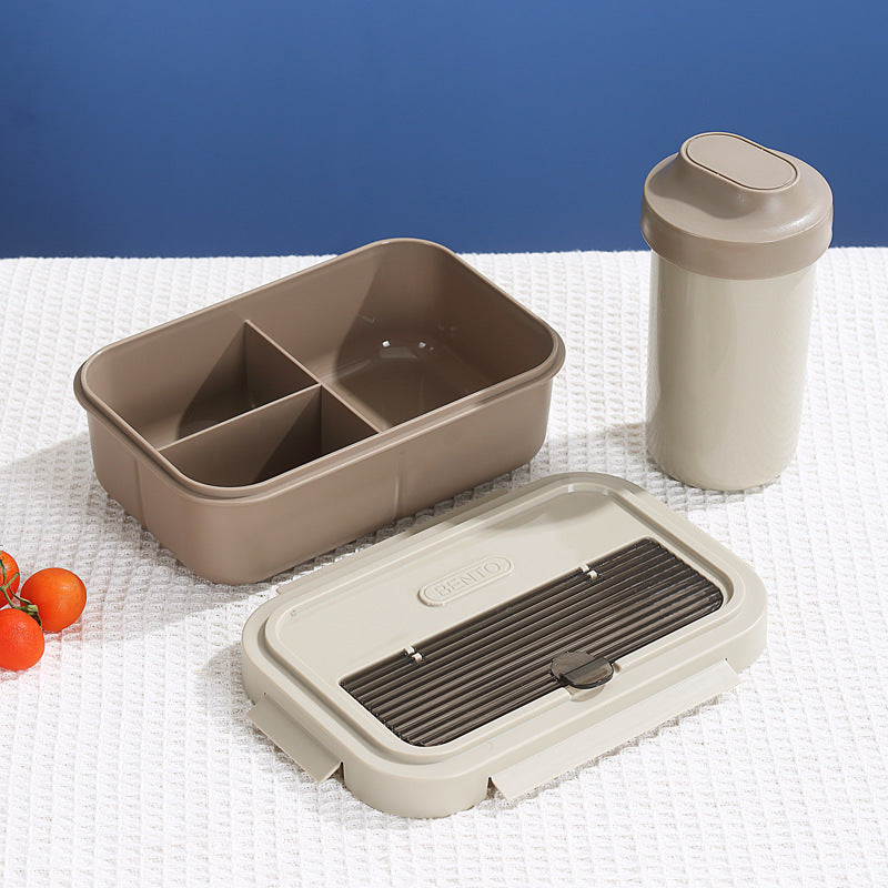 Multi-Compartment Stainless Steel Bento Lunch Box