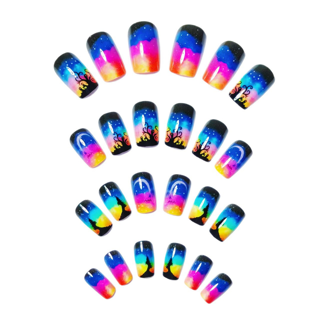 Glamorous nail design set Bowlift